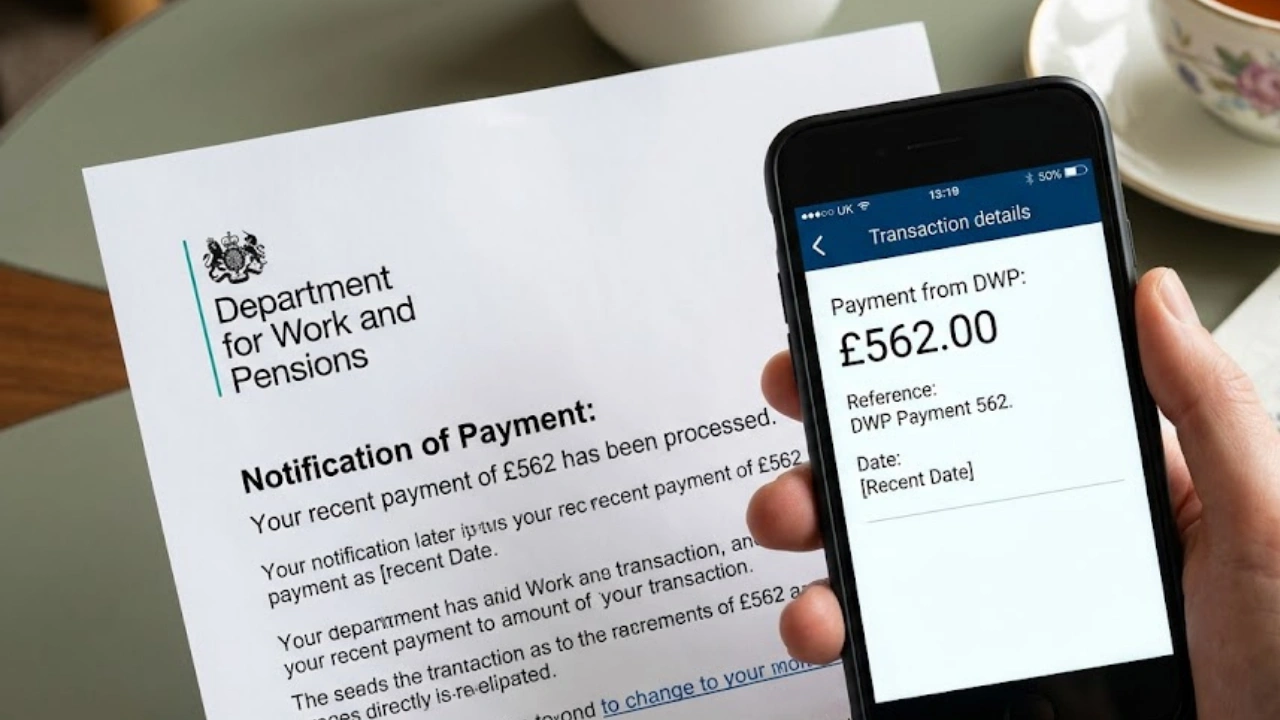 £562 DWP Payment
