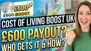 £600 Cost of Living Boost UK