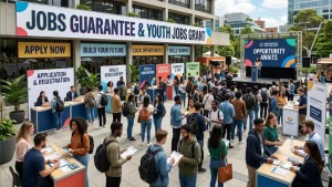 Jobs Guarantee and Youth Jobs Gran