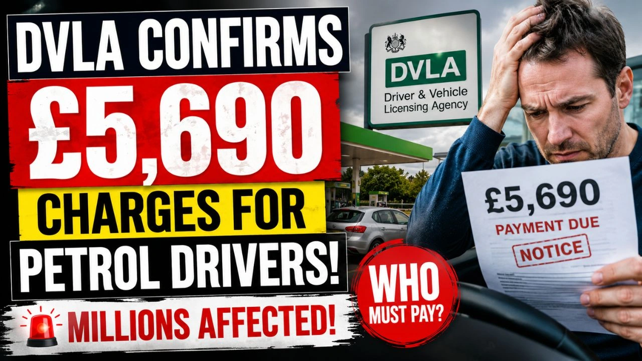 DVLA Confirms £5,690 Charges for Petrol Drivers: Millions Could Be Affected and Here’s Who Must Pay