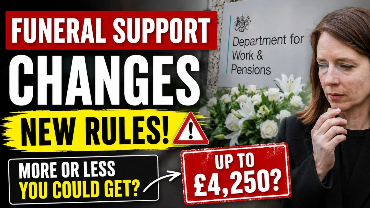 DWP Funeral Support Payment Changes – Updated Claim Rules and Maximum Amounts