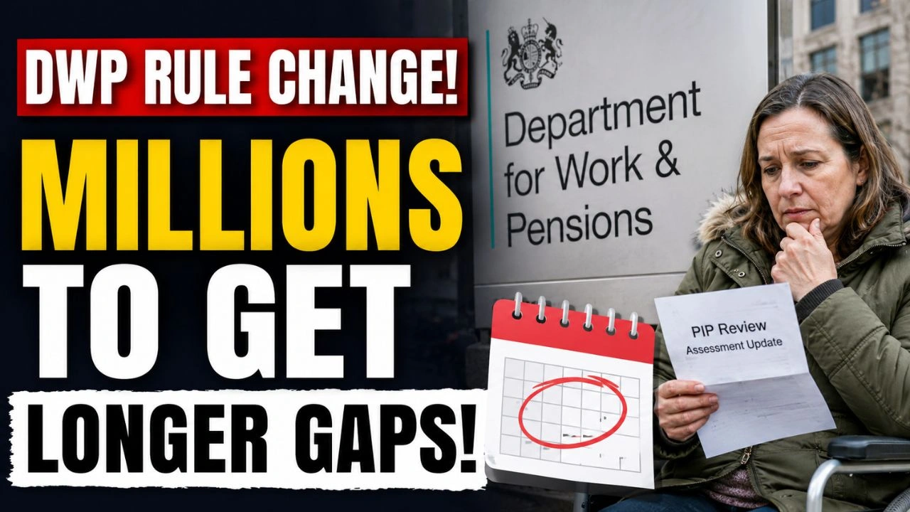 DWP Rule Change – Four Million PIP Claimants to Get Longer Gaps Between Assessments