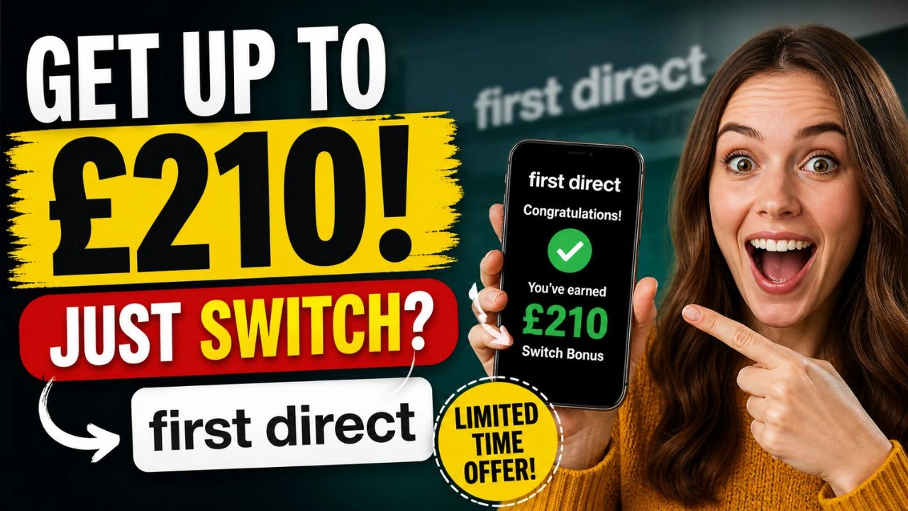 First Direct Switch Offer – How Customers Can Get Up to £210