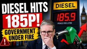 Fuel Duty Debate – Government Faces Pressure as Diesel Prices Reach 185p Per Litre