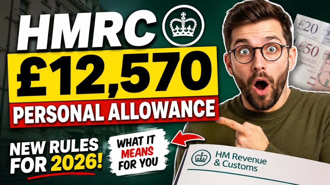 HMRC £12,570 personal allowance rules explained for 2026 and what it means for you