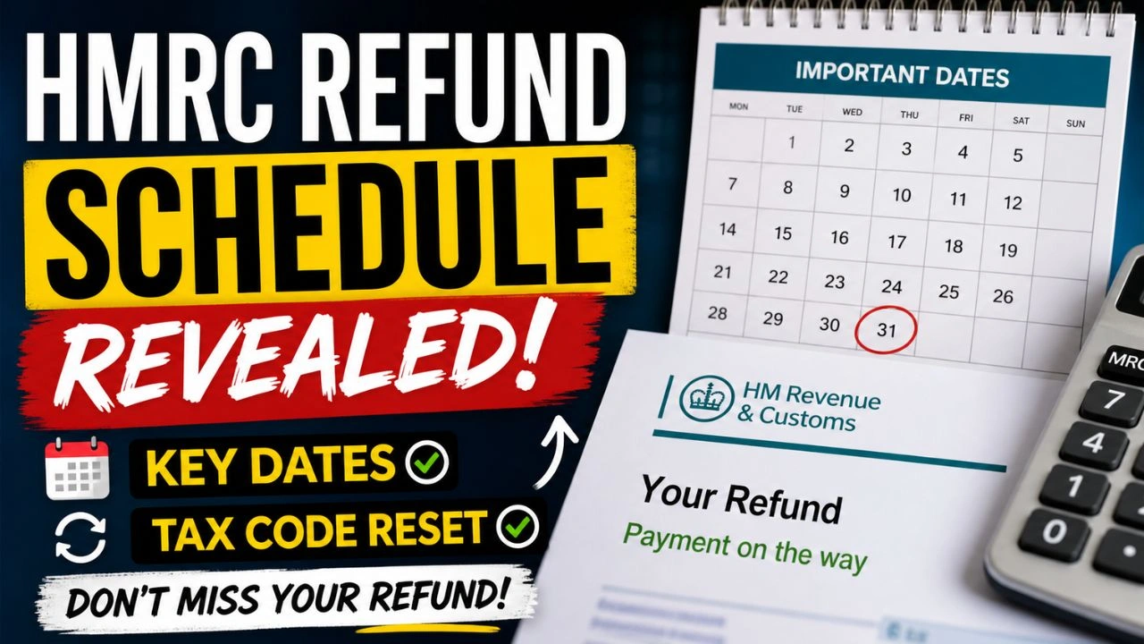 HMRC Refund Schedule Explained – Key Dates and Tax Code Reset Guidance