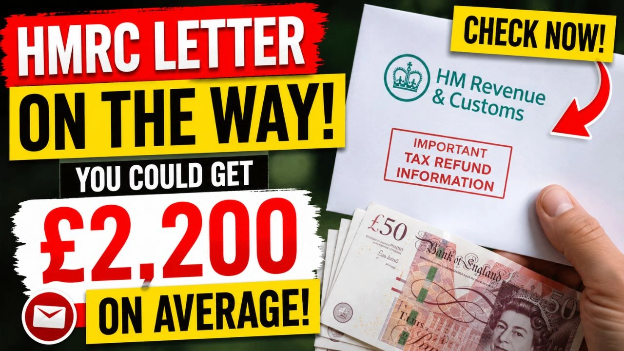 HMRC sending letters to 750,000 who are owed £2,200 on average