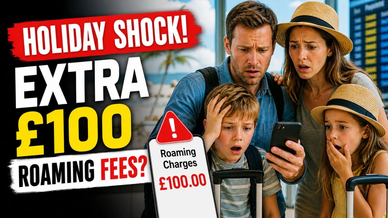 Holiday Costs May 2026 – Families Face Extra £100 Roaming Charges