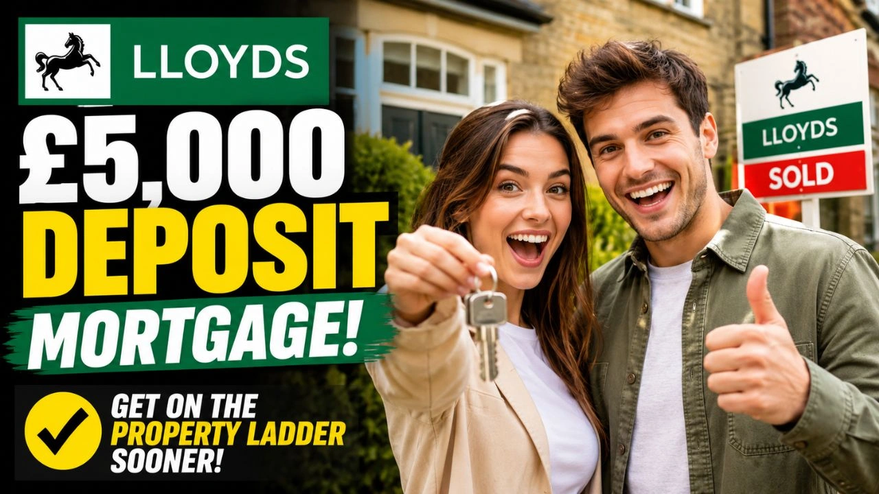 Lloyds £5,000 Deposit Mortgage – First-Time Buyers Could Enter the Market Sooner
