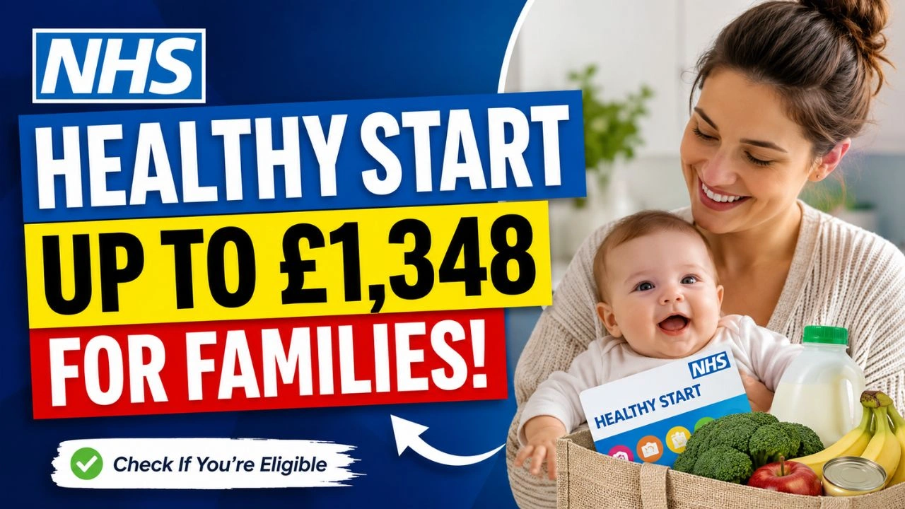 NHS Healthy Start Scheme – Families Could Receive Up to £1,348 in Support