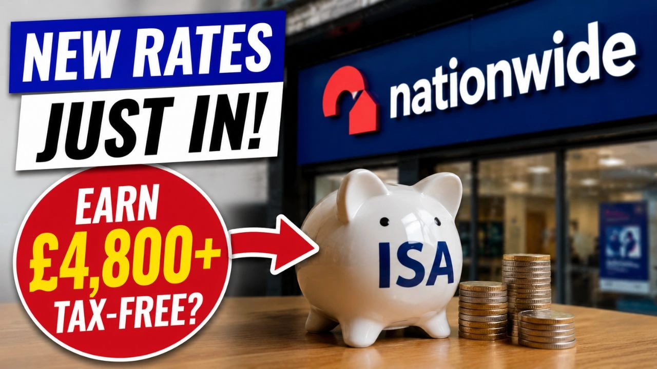 Nationwide ISA Update – New Rates Could Earn Savers More Than £4,800