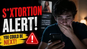 Nationwide Warning on Sextortion Scams – Young Men in Their 20s at Higher Risk