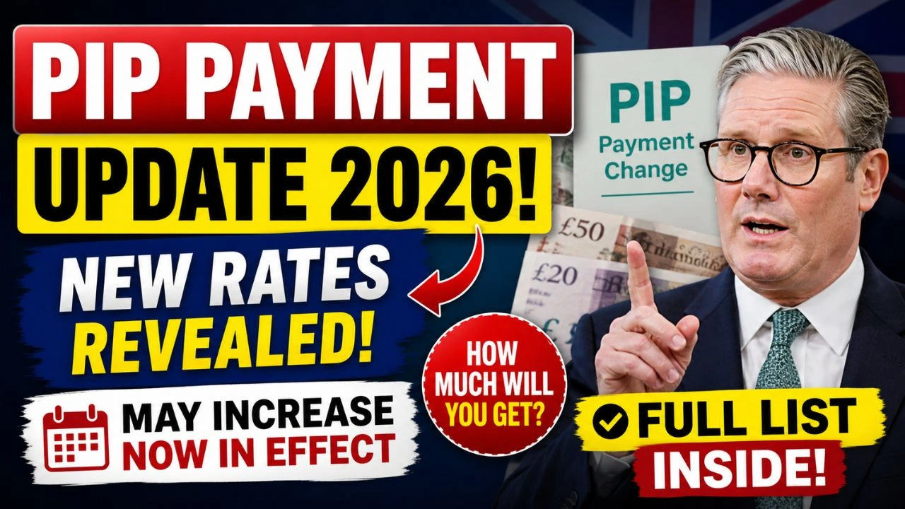 PIP Payment Update 2026 – Full List of New Rates After May Increase