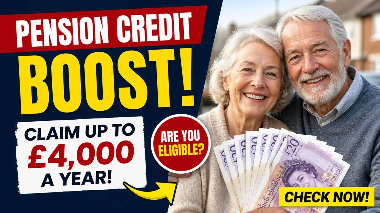 Pension Credit Boost – Who Can Claim Up to £4,000 a Year in Support