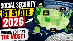 Social Security by State 2026 – Average Retirement Benefits Across the US