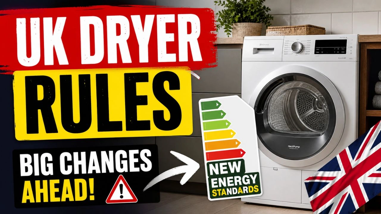 UK Dryer Rules – New Energy Standards Drive Shift in Appliance Sales