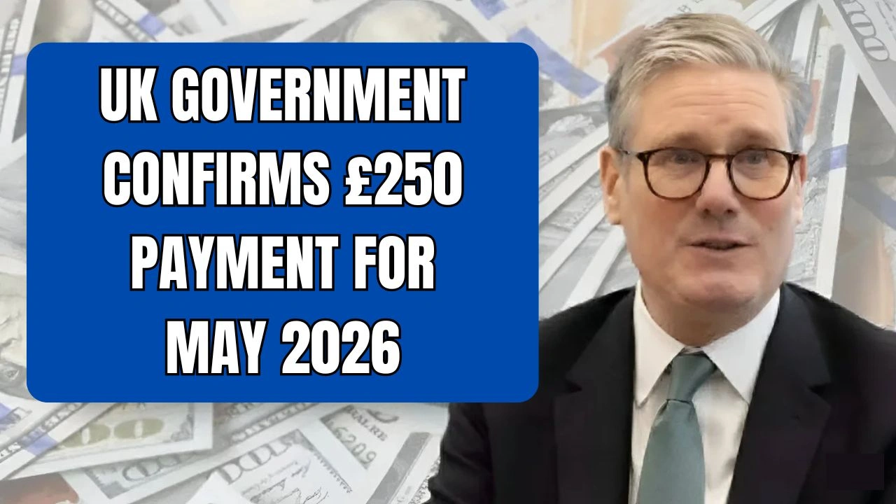 UK Government Confirms £250 Payment for May 2026 – Don’t Miss Your Eligibility