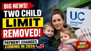 Universal Credit Update 2026 – Two Child Limit Removed and Payment Changes Explained